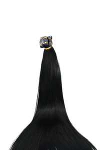 Tape in Double Hair Extensions | Black | 65cm