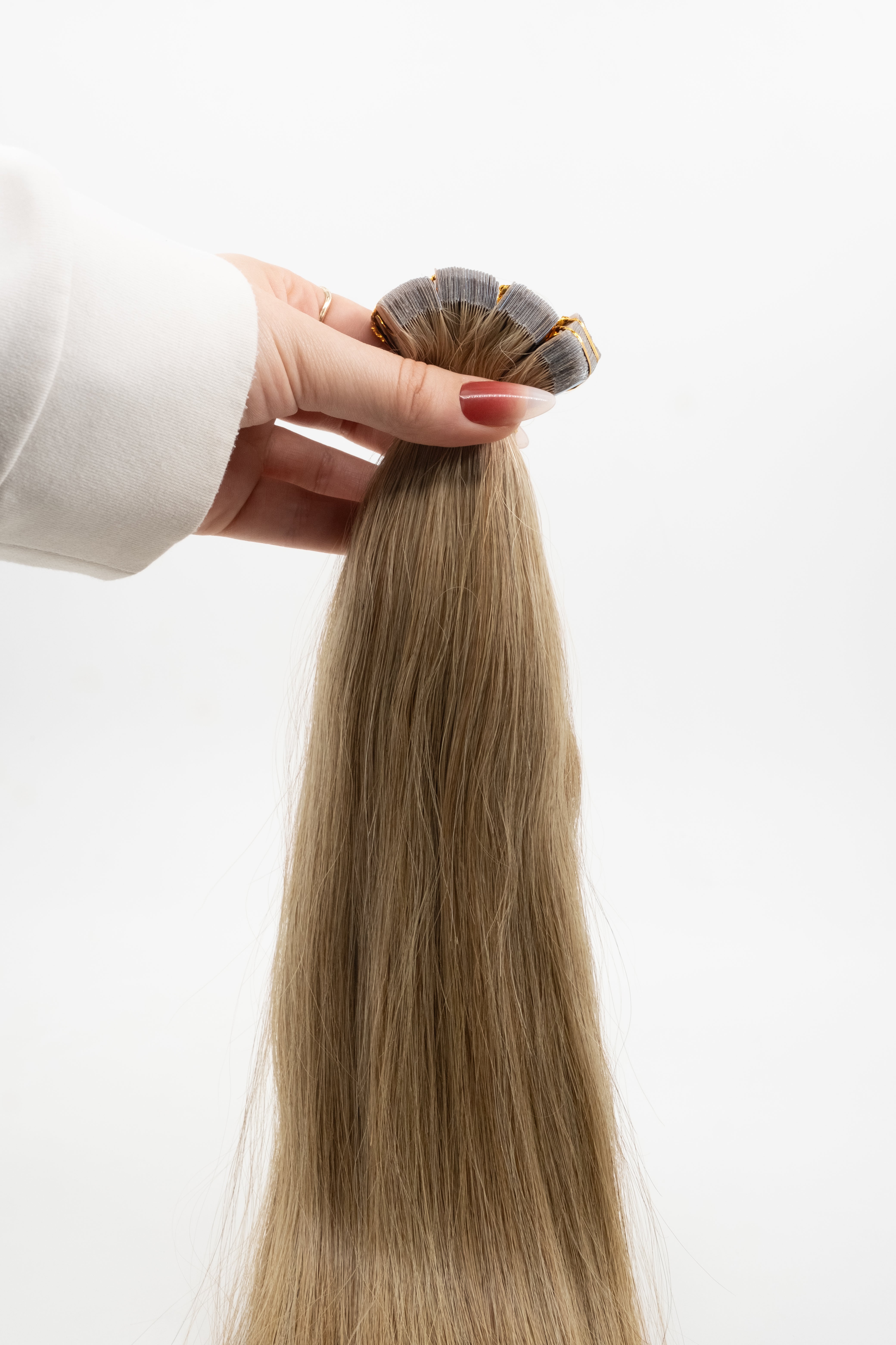 Kahverengi Bant Kaynak Saç