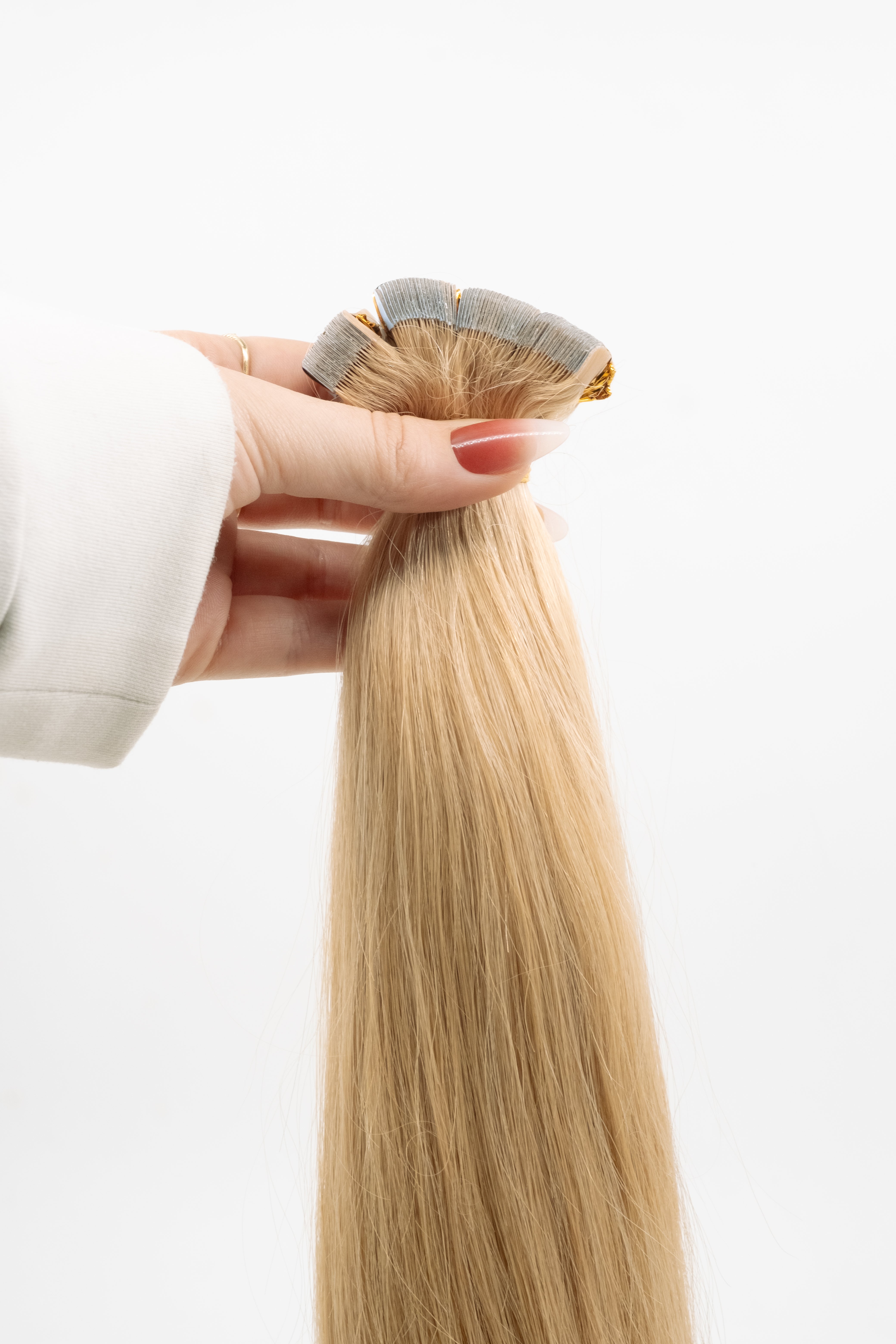 Platin Rengi Bant Kaynak Saç