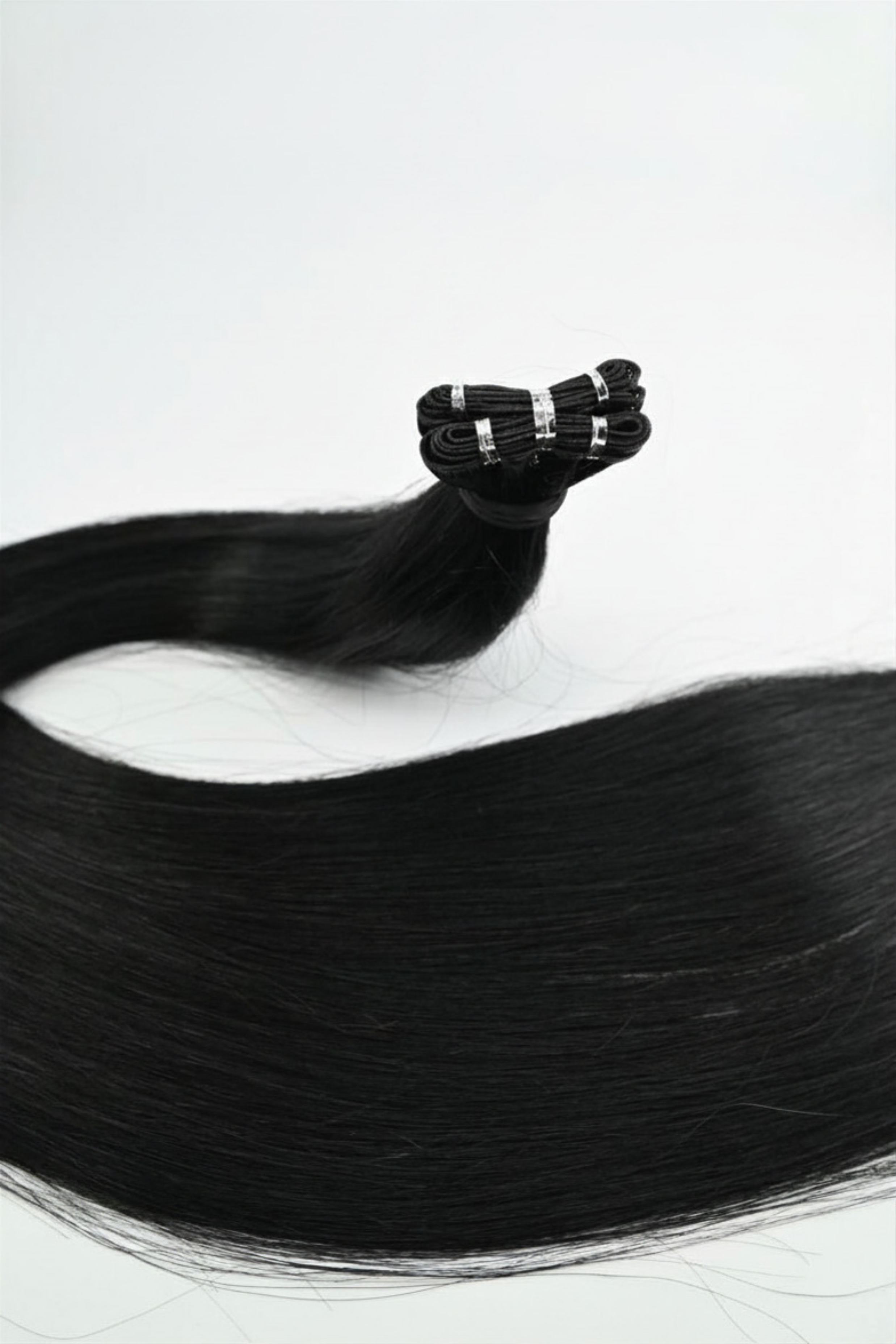 Genius Weft Hair Extensions – Black – 65cm / 26 inch