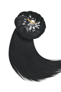 Ananas 6HD Hair Extensions- Black | 65 cm