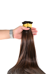 Double Drawn Hair - Dark Brown | 65 cm