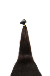 Tape in Double Hair Extensions | Dark Chestnut| 65cm