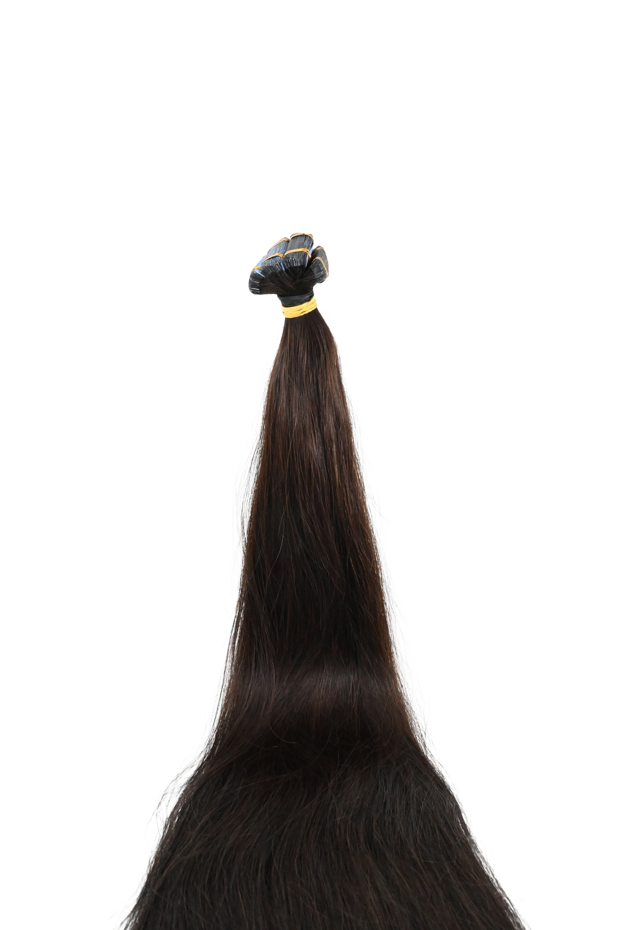 Tape in Double Hair Extensions | Dark Chestnut| 65cm