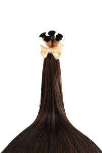 Super Double Drawn  Hair Very Dark Brown  | 60cm