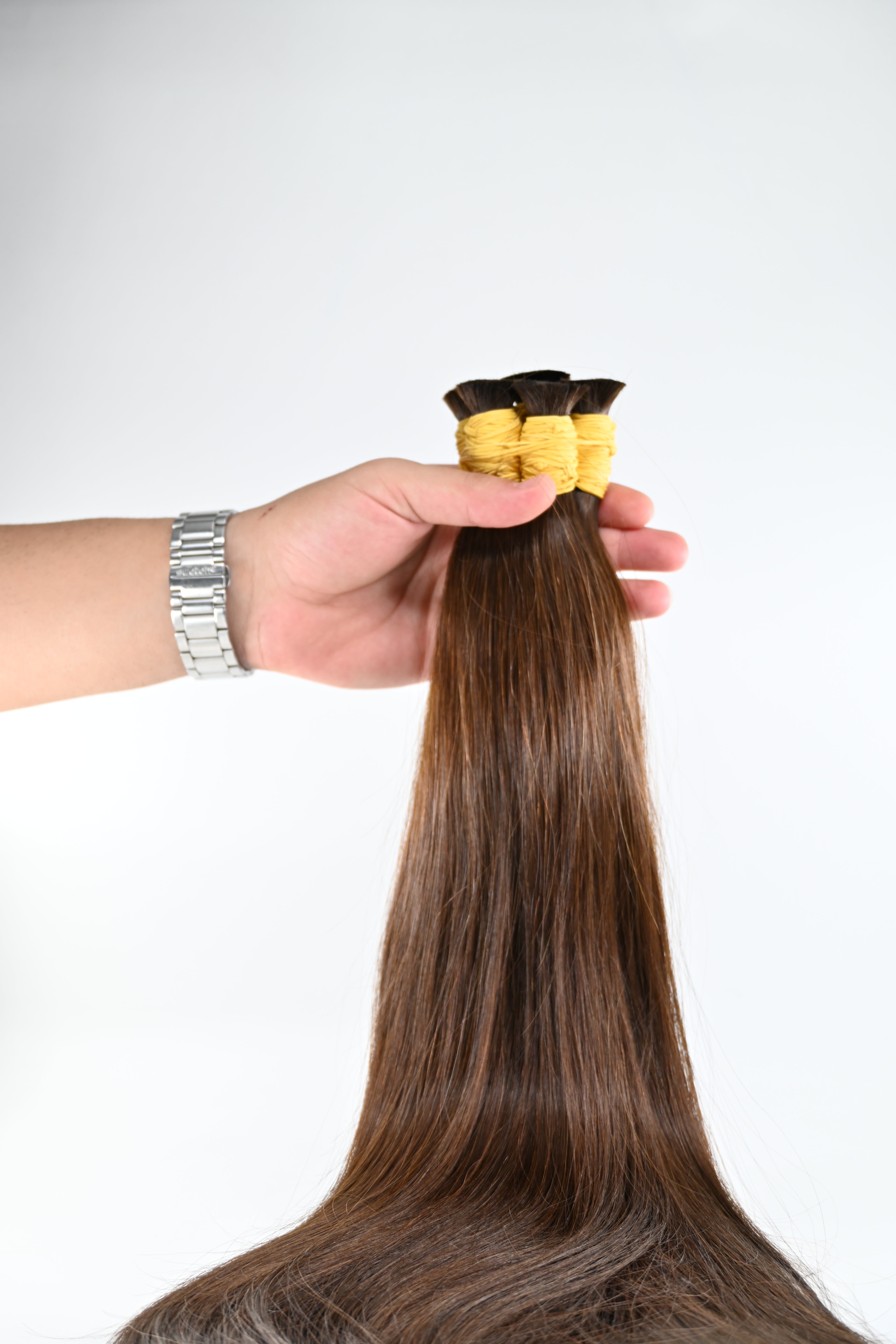 Double Drawn Hair - Brown | 65 cm