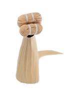 Double Drawn – Weft in Hair Extensions - Golden Blonde | 65 cm