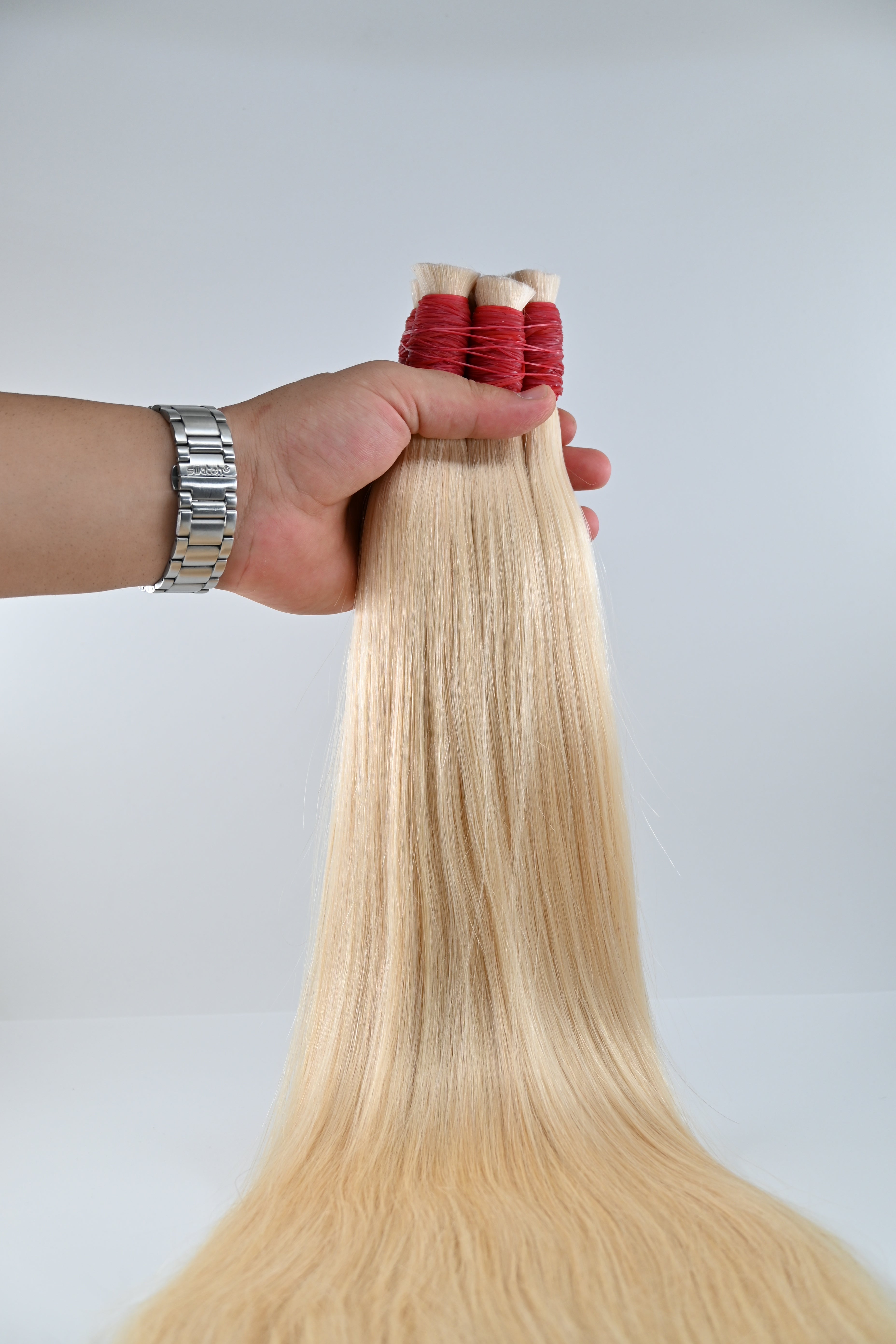 Endonezya Platin Rengi Ham Saç