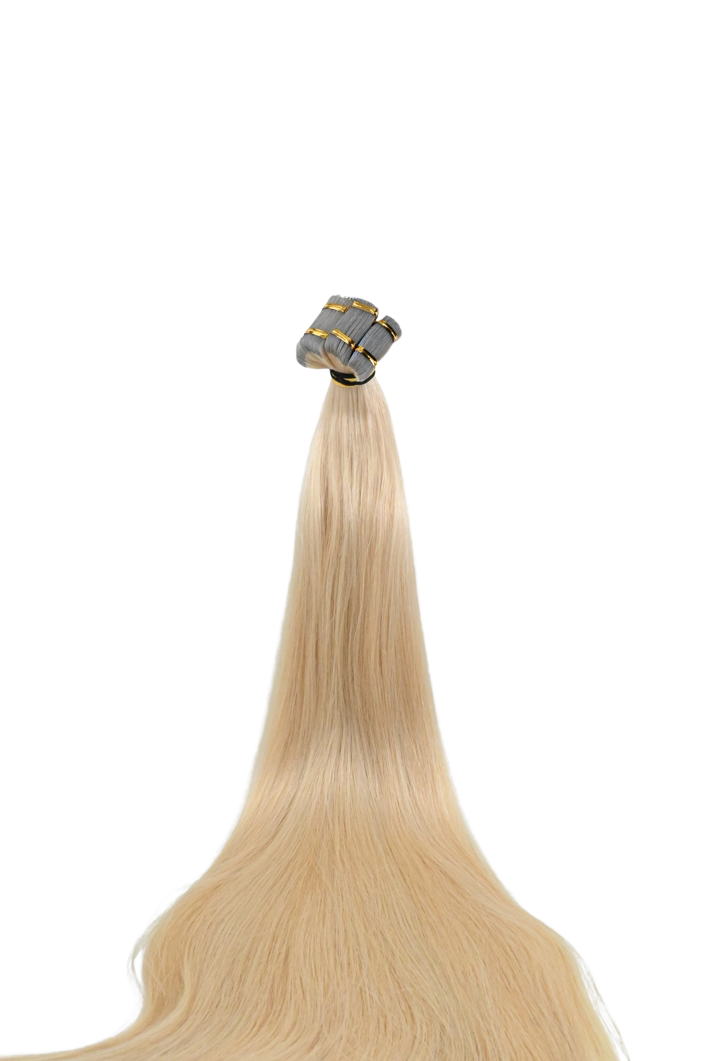 Tape in Double Hair Extensions | Platinum Blonde | 65cm