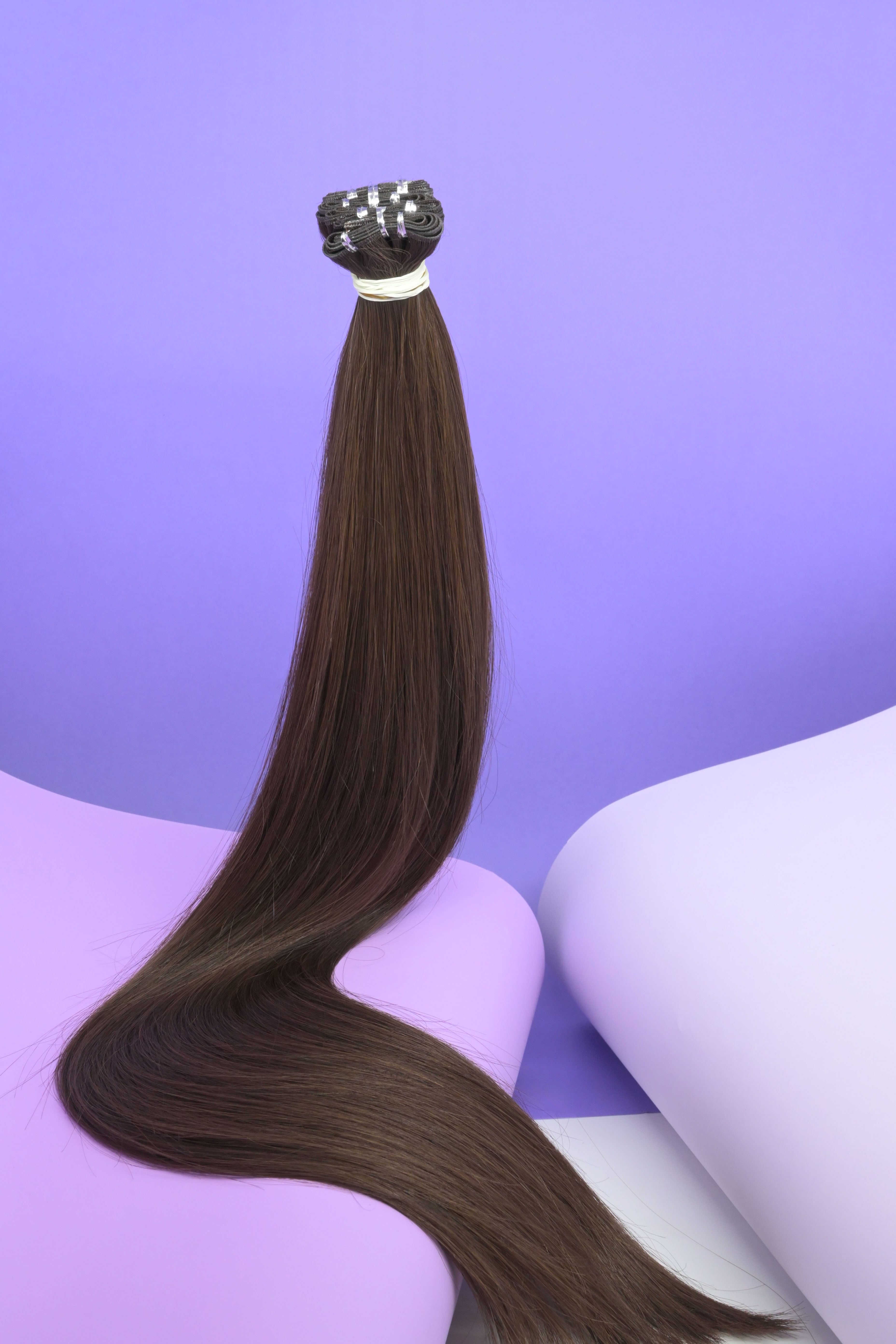 El Dikimi Örgü Kaynak - Küllü Koyu Kahverengi | 65 cm