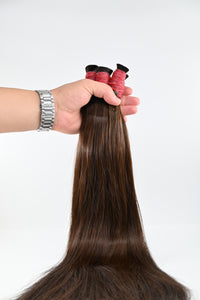 Endonezya Kahverengi Ham Saç