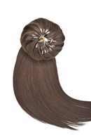 Ananas 6HD Hair Extensions - Ash Brown | 65 cm