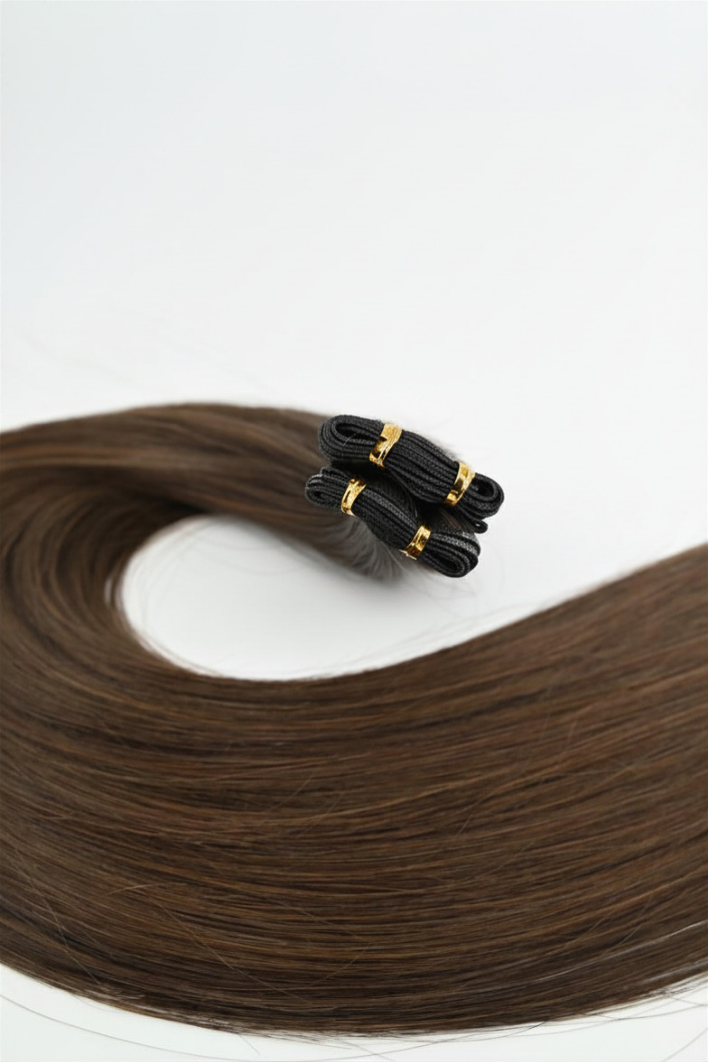 Genius Weft Hair Extensions – Ash Brown – 65cm/26 inch
