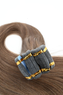 Tape in Double Hair Extensions | Ash Light Brown | 65cm
