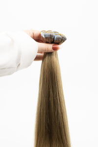 Açık Küllü Kahverengi Bant Kaynak Saç