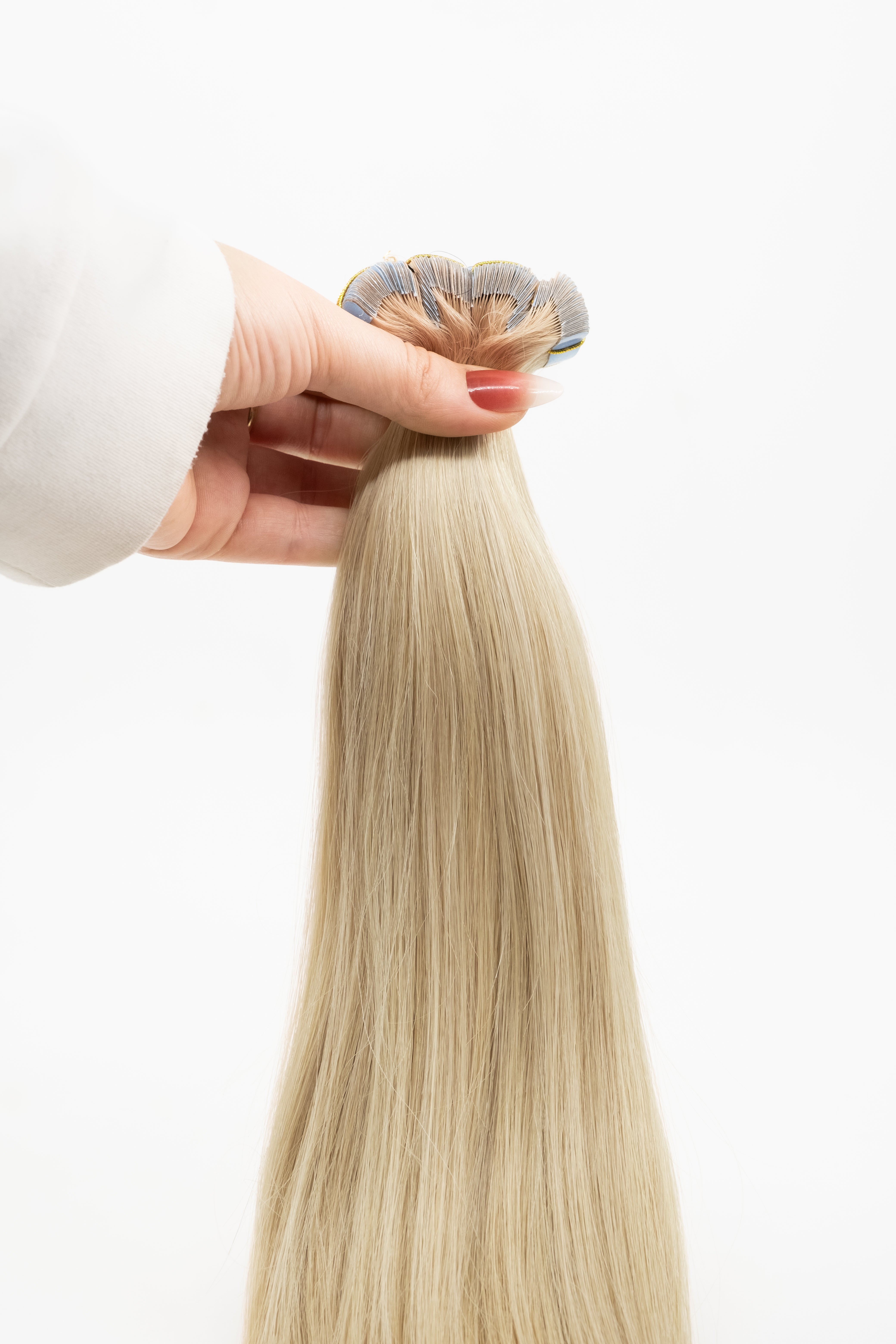 Bej Rengi Bant Kaynak Saç