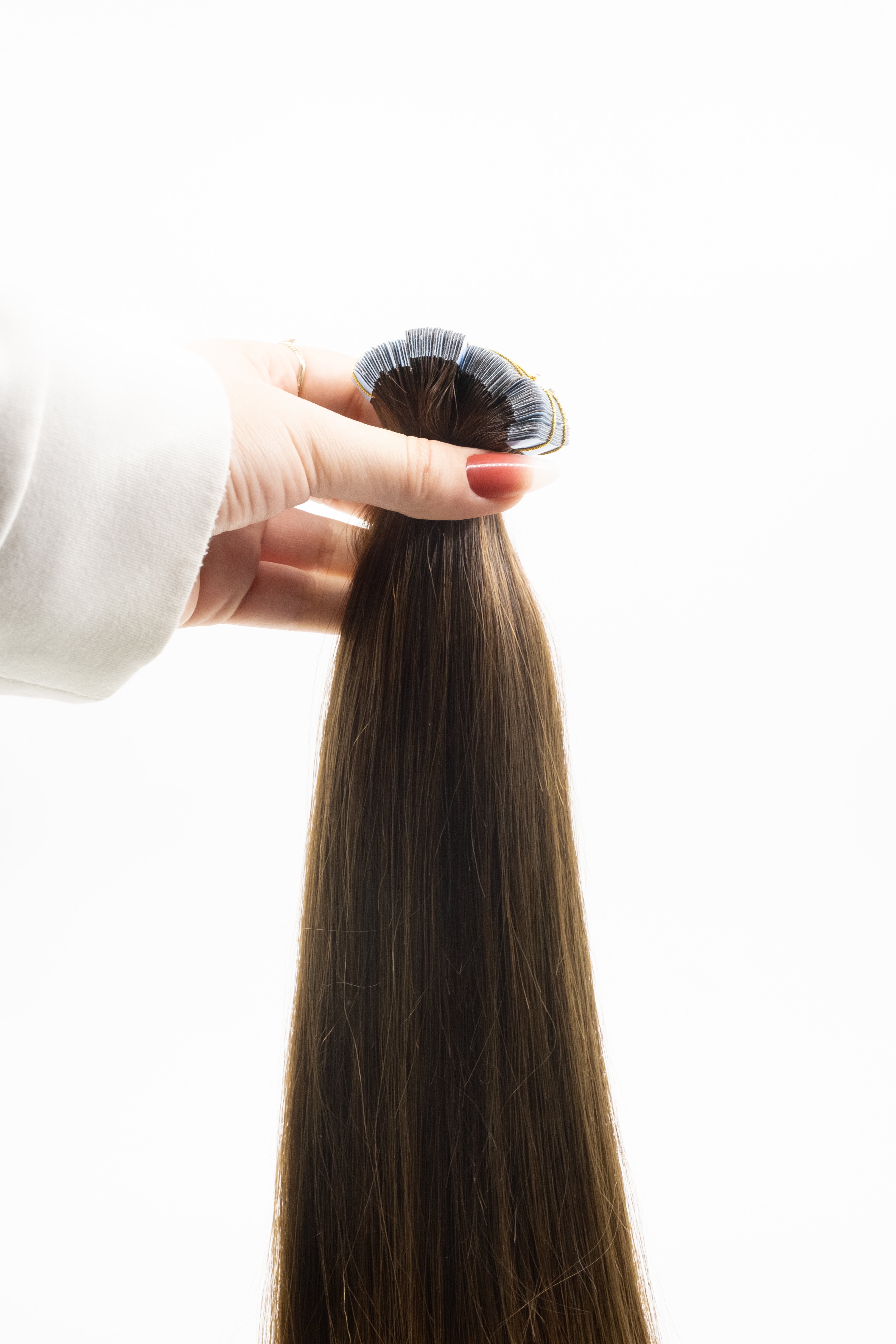 Kahverengi Bant Kaynak Saç