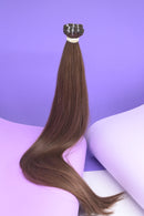 El Dikimi Örgü Kaynak - Küllü Koyu Kahverengi | 65 cm