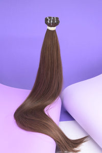 El Dikimi Örgü Kaynak - Küllü Koyu Kahverengi | 65 cm