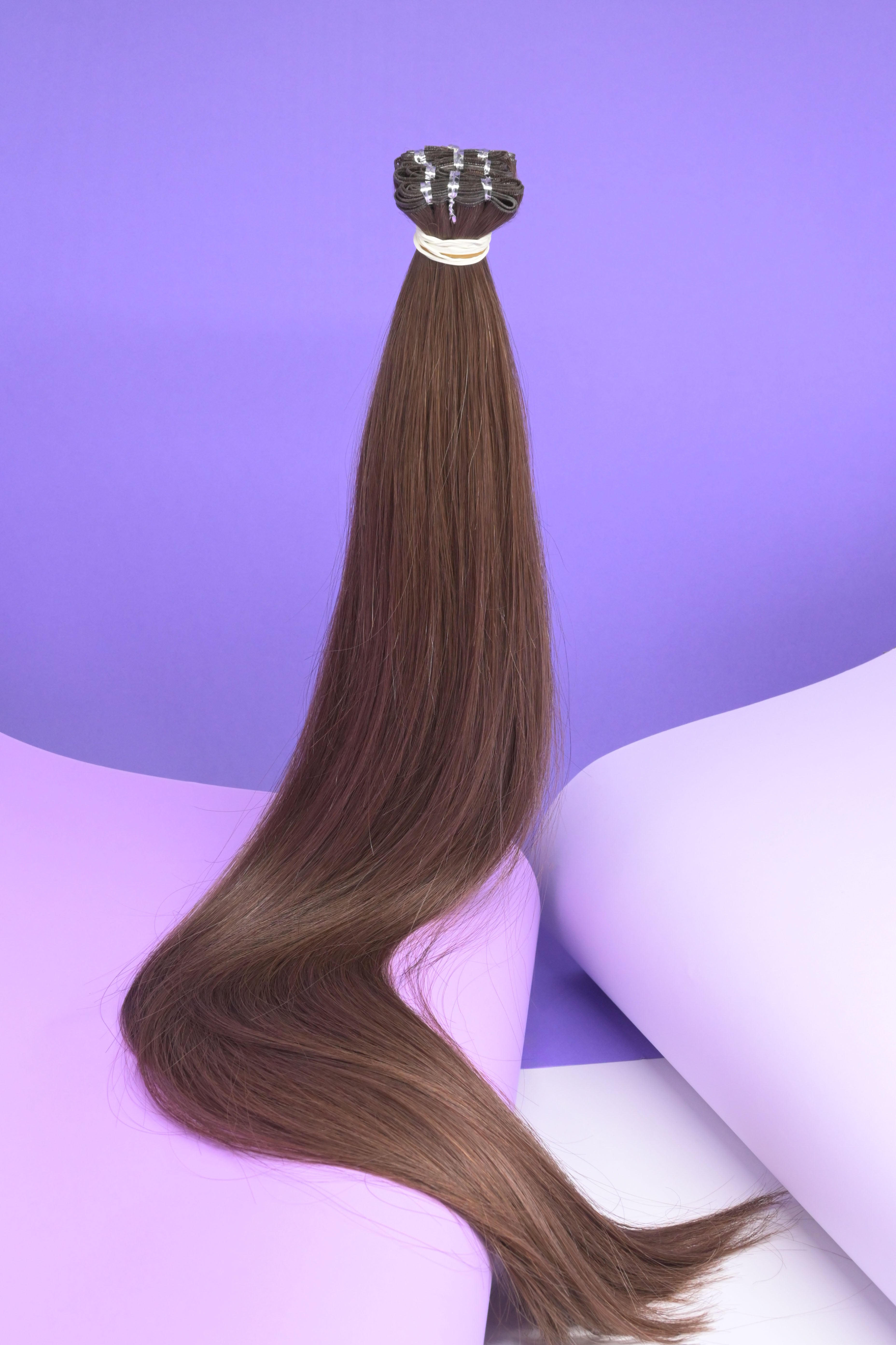 El Dikimi Örgü Kaynak - Küllü Koyu Kahverengi | 65 cm