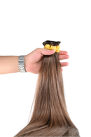 Double Drawn Hair - Ash Brown | 65 cm