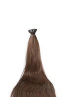 Genius Weft Hair Extensions – Medium Brown/Chestnut – 65cm/26 inch