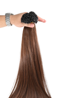 Double Drawn – 1g Keratin Bond Hair Extension - Brown | 65 cm Tılsım