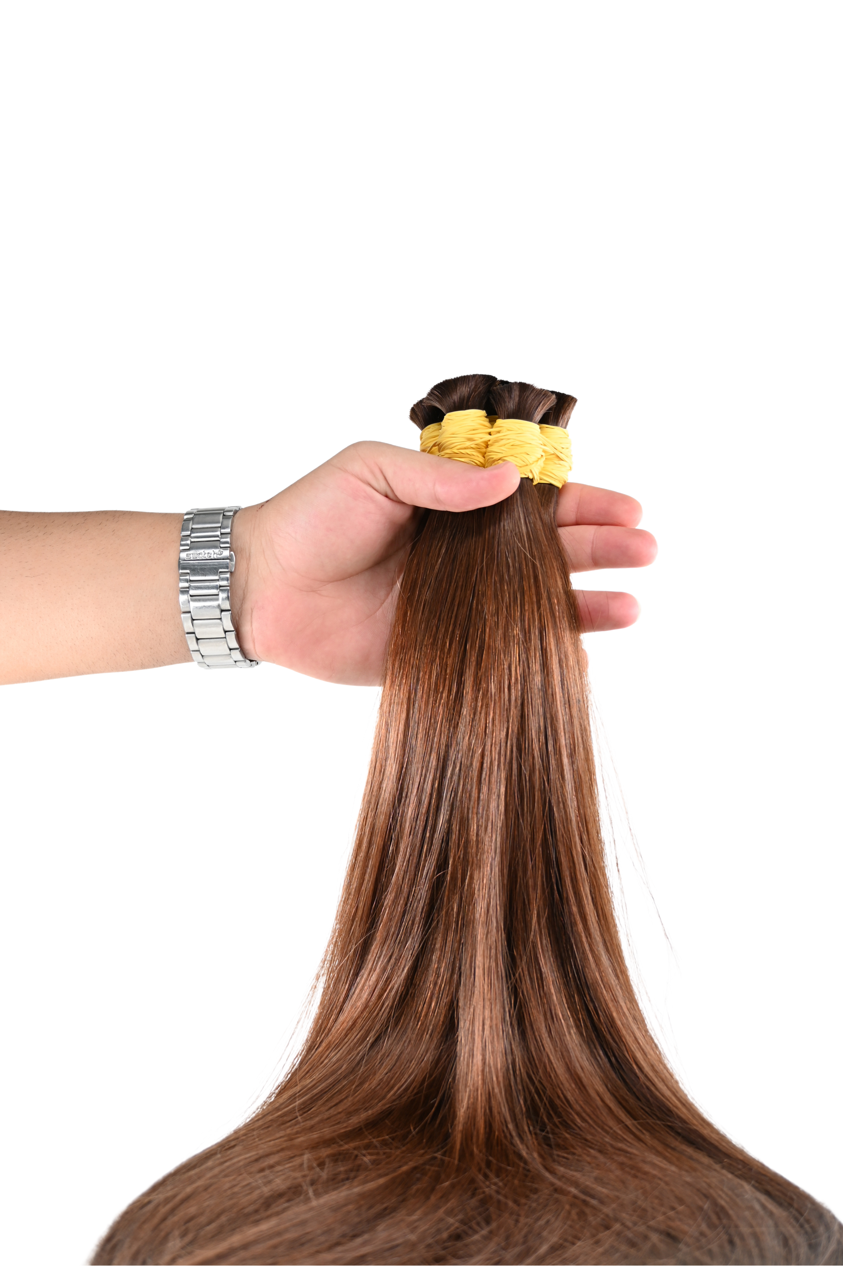 Double Drawn Hair - Brown | 65 cm