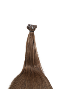 Butterfly Weft Hair Extensions - Ash Brown - 4.4#