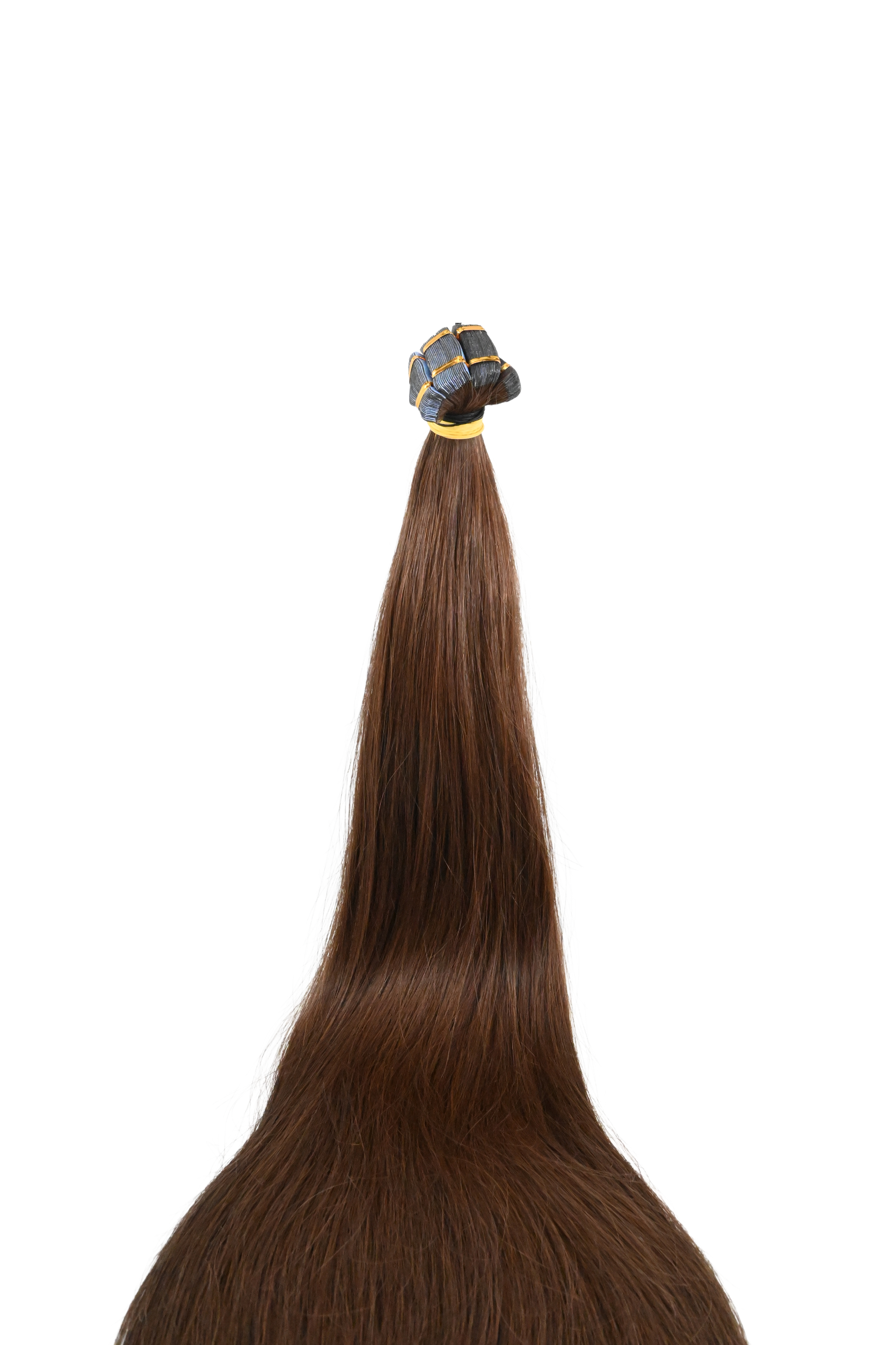 Tape in Double Hair Extensions | Light Caramel Brown | 65cm