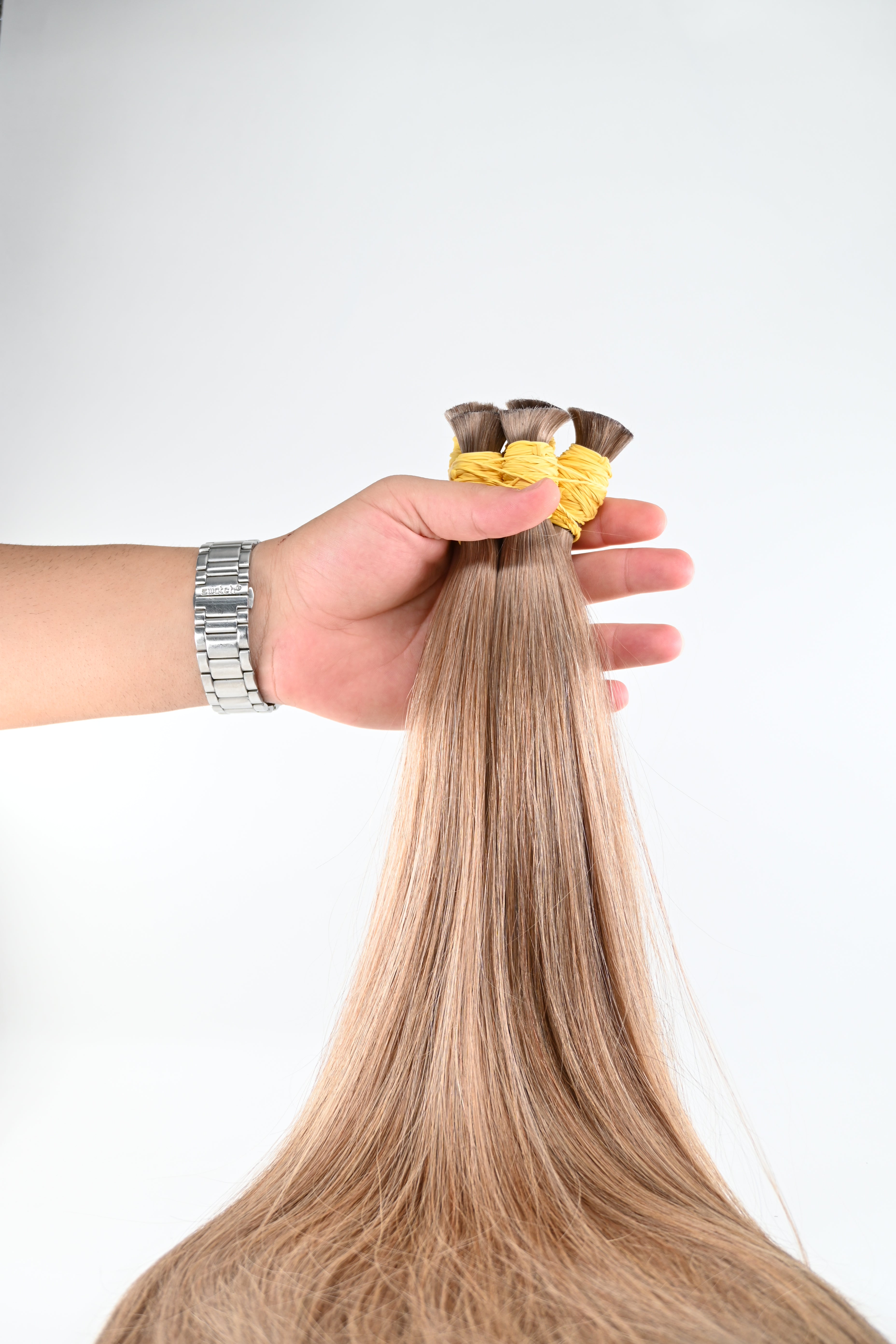 Double Drawn Hair - Light Ash Brown | 65 cm