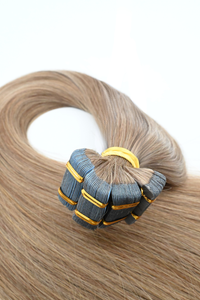 Tape in Double Hair Extensions | Light Ash Blonde | 65cm