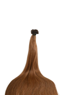 Cheveux 100 % Humains Épais de la Racine aux Pointes – Extensions Micro kératine d' 1 Gramme – Marron Cendré  | 65 cm