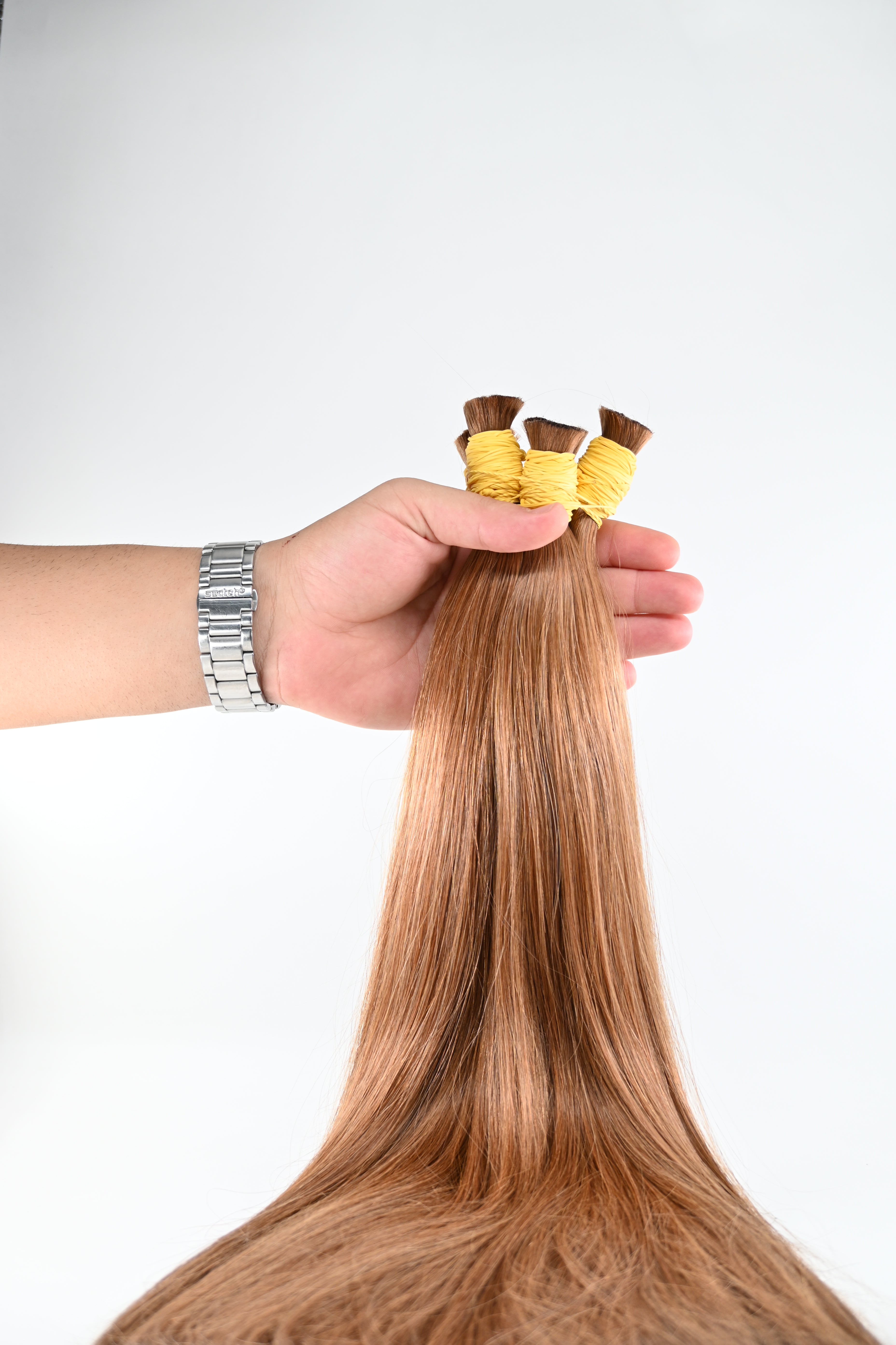 Double Drawn Hair - Light Brown | 65 cm