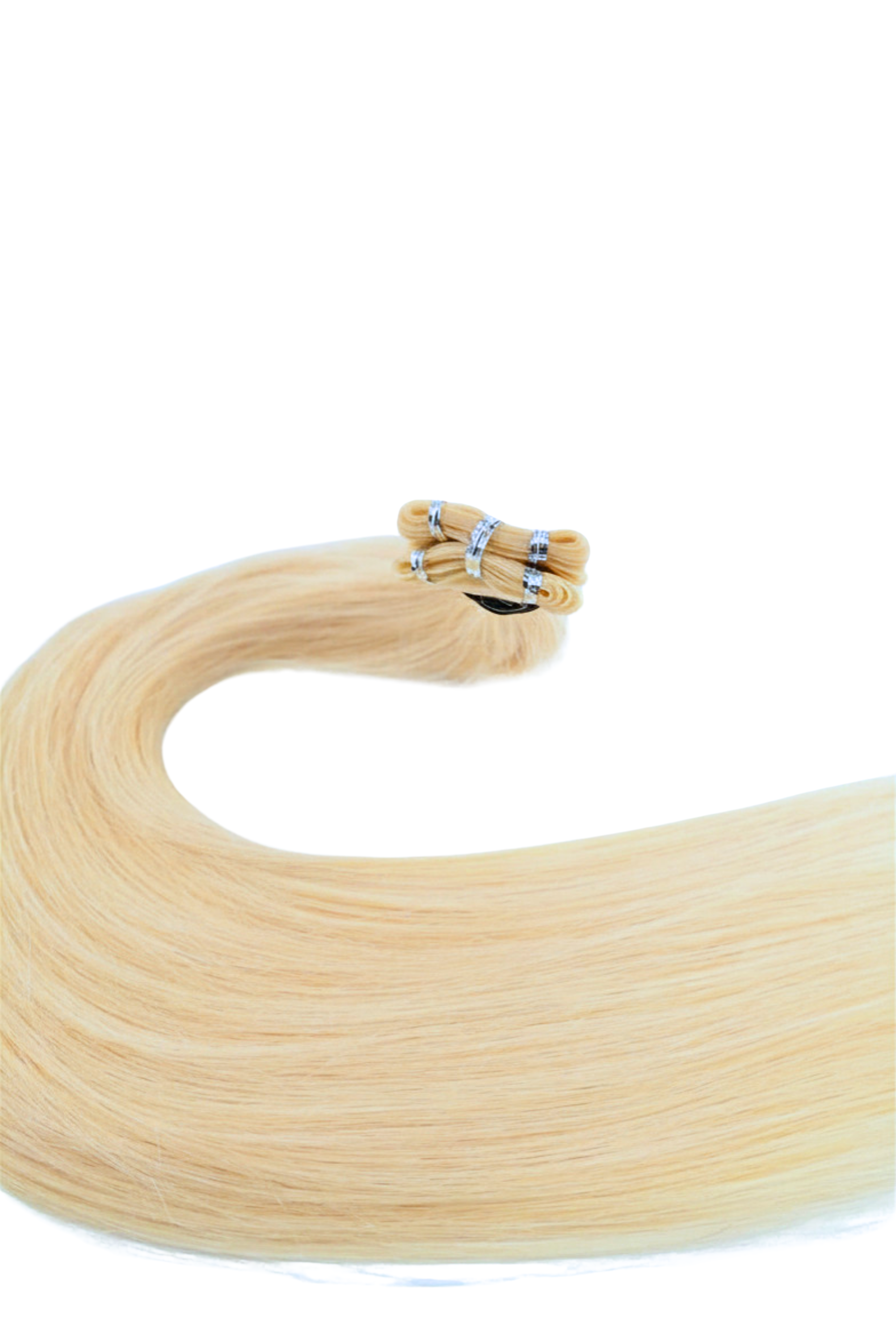 Genius Weft Hair Extensions – Platinum Blonde – 65cm/26 inch