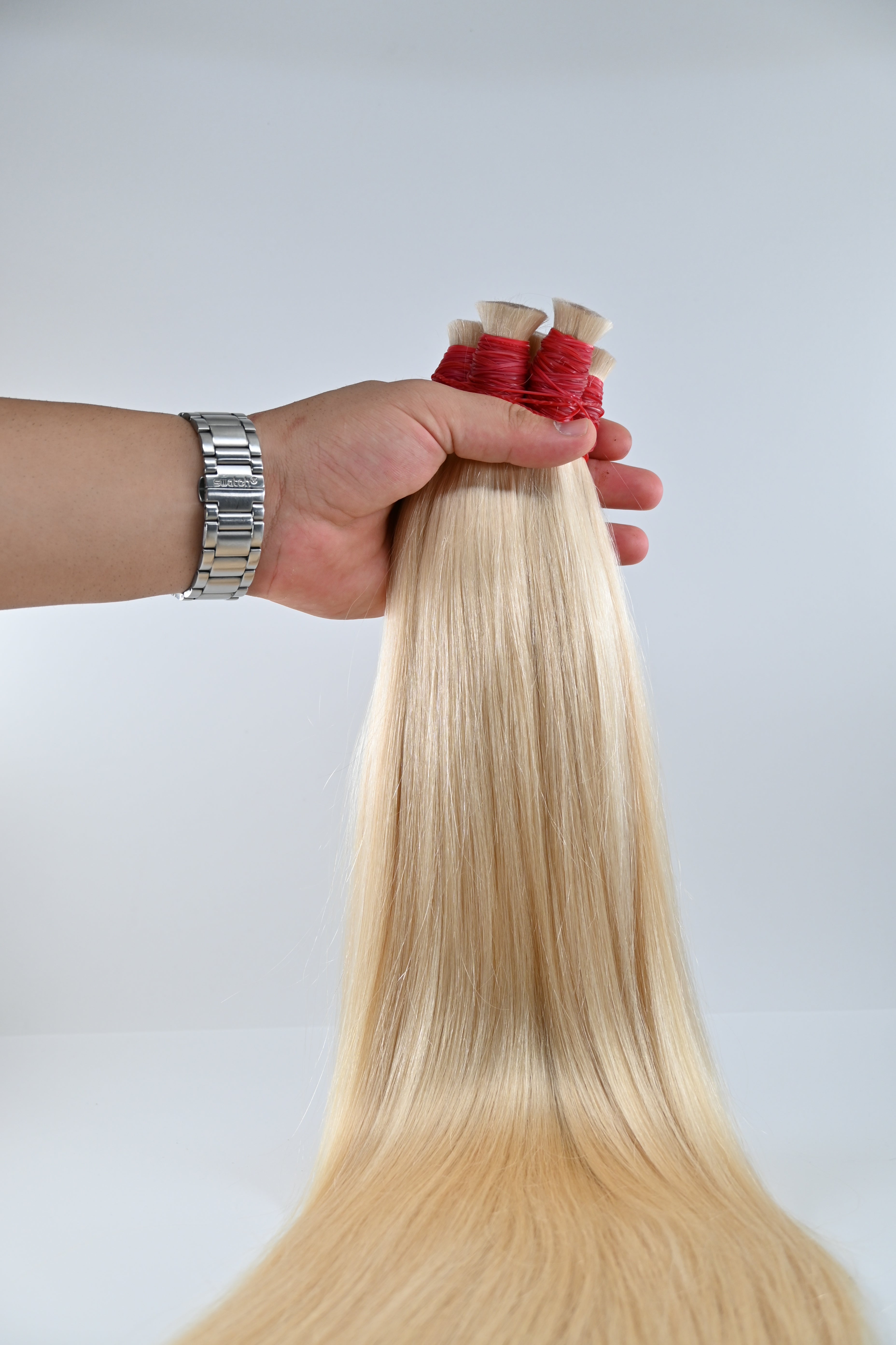 Endonezya Platin Rengi Ham Saç