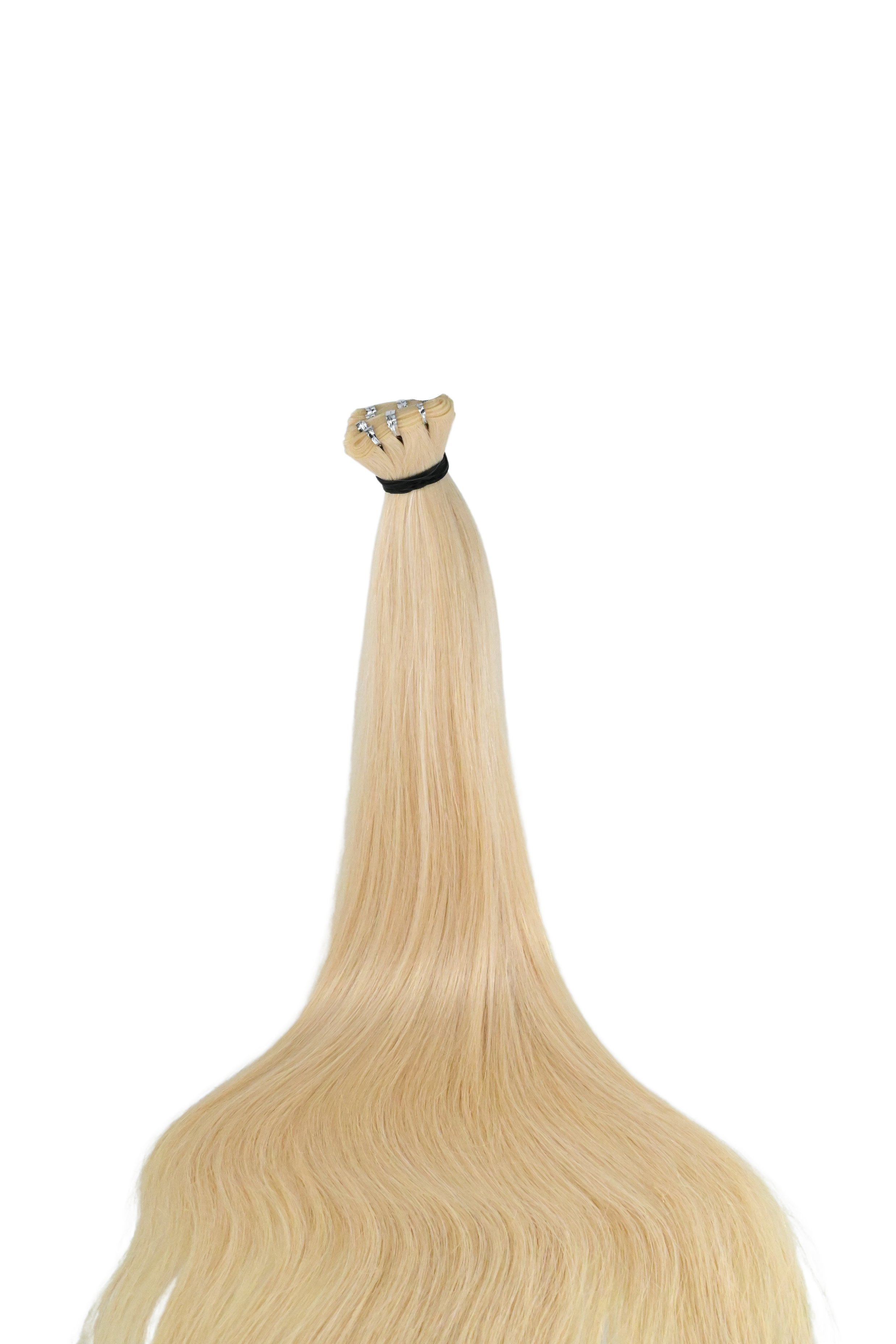 Genius Weft Hair Extensions – Platinum Blonde – 65cm/26 inch