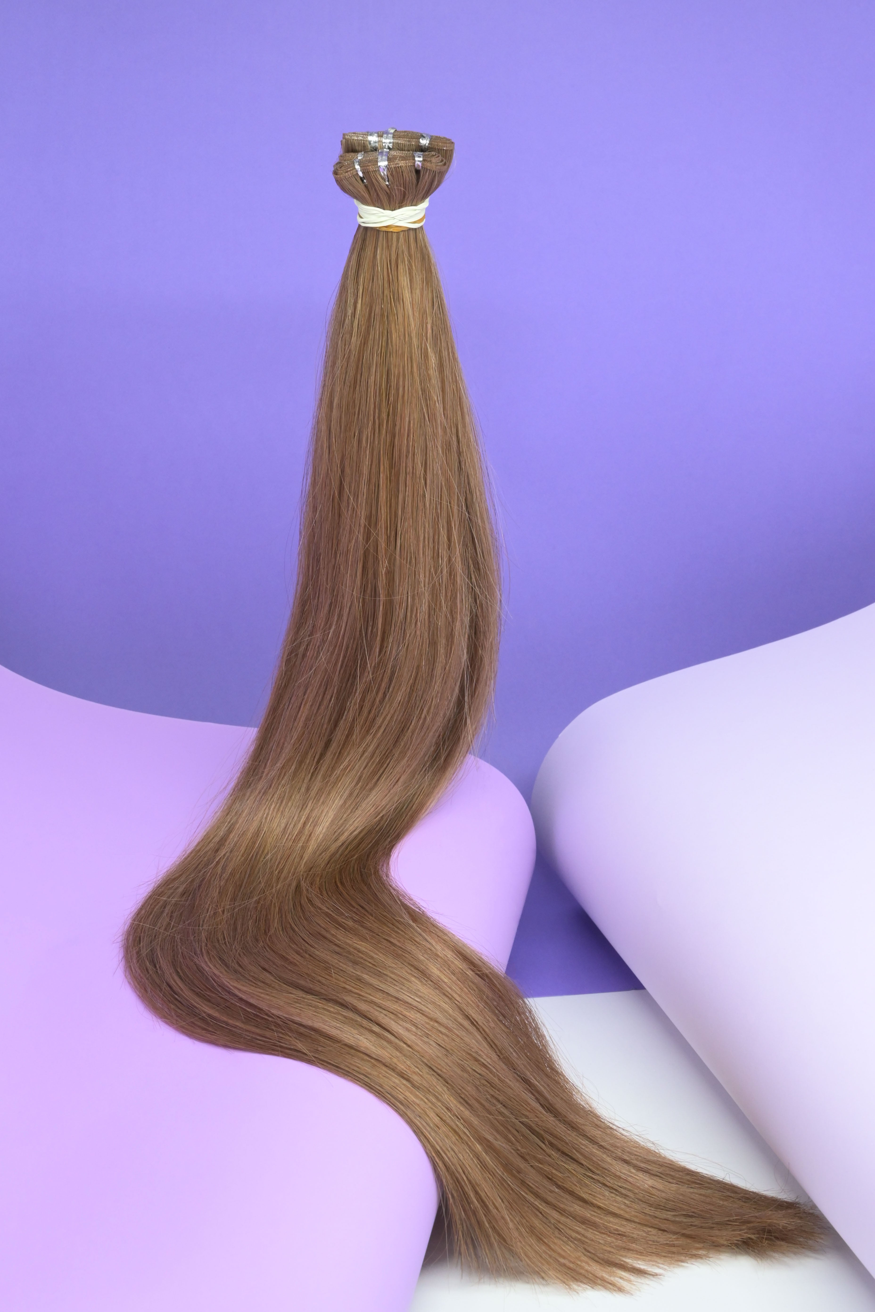 El Dikimi Örgü Kaynak - Açık Küllü Kahverengi | 65 cm