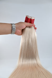 Endonezya Beyaz Platin Rengi Ham Saç