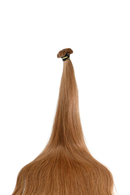 Double Drawn Hair - Keratin Bond Hair Extensions (1g per Strand) - Brown | 65 cm
