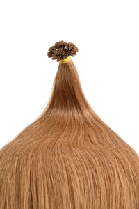 Double Drawn Hair - Keratin Bond Hair Extensions (1g per Strand) - Brown | 65 cm