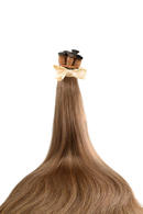 Super Double Drawn  Hair Ash Brown / Cool Light Brown | 60cm