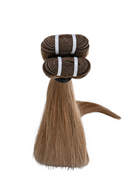 Double Drawn – Weft in Hair Extensions -  Light Brown| 65 cm