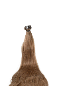 Genius Weft Hair Extensions – Medium Ash Brown – 65cm/26 inch