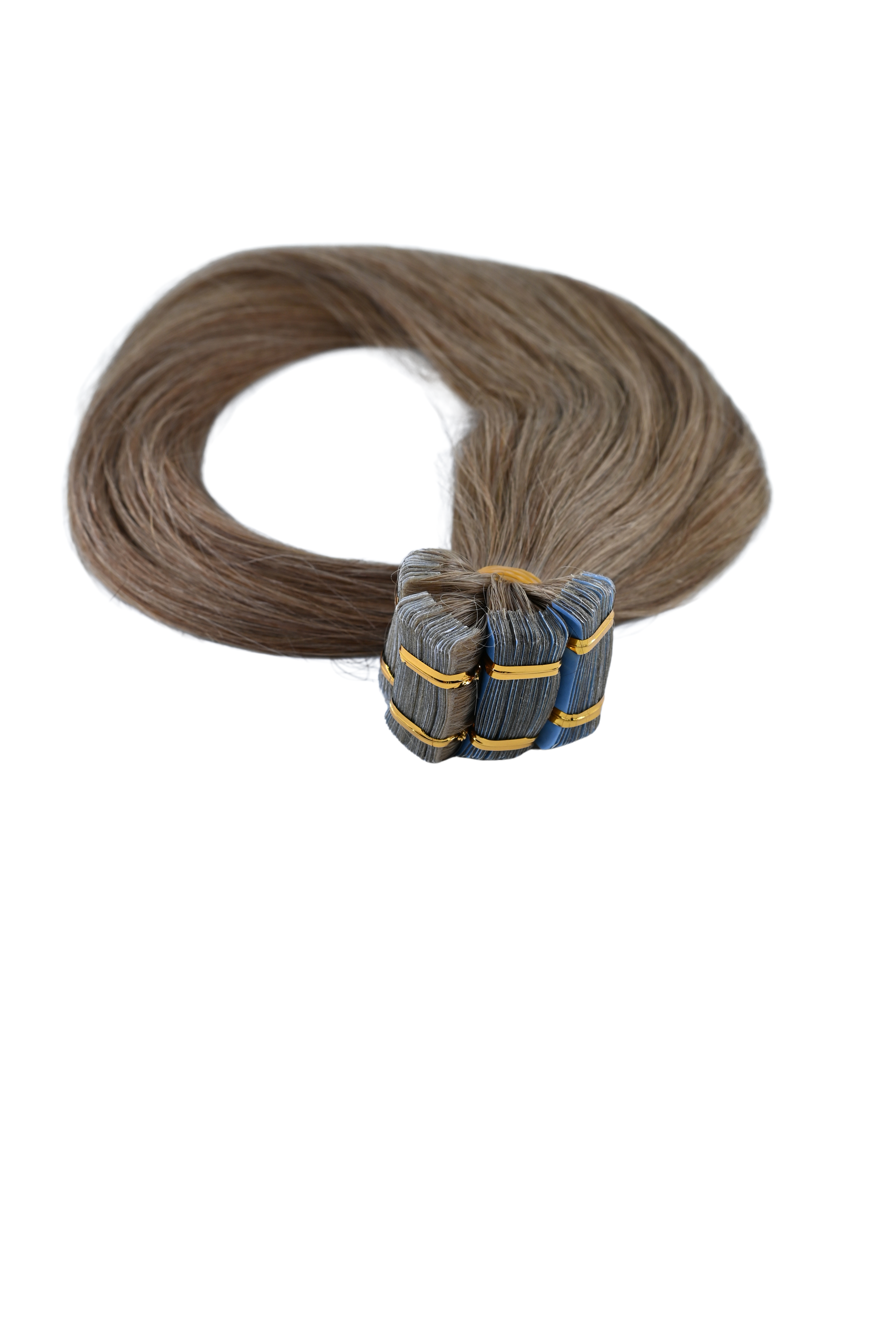 Invisible Tape-In Hair Extensions – Light Brown – 65 inch