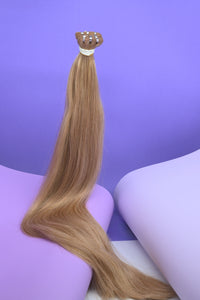 El Dikimi Örgü Kaynak -Açık Kumral | 65 cm