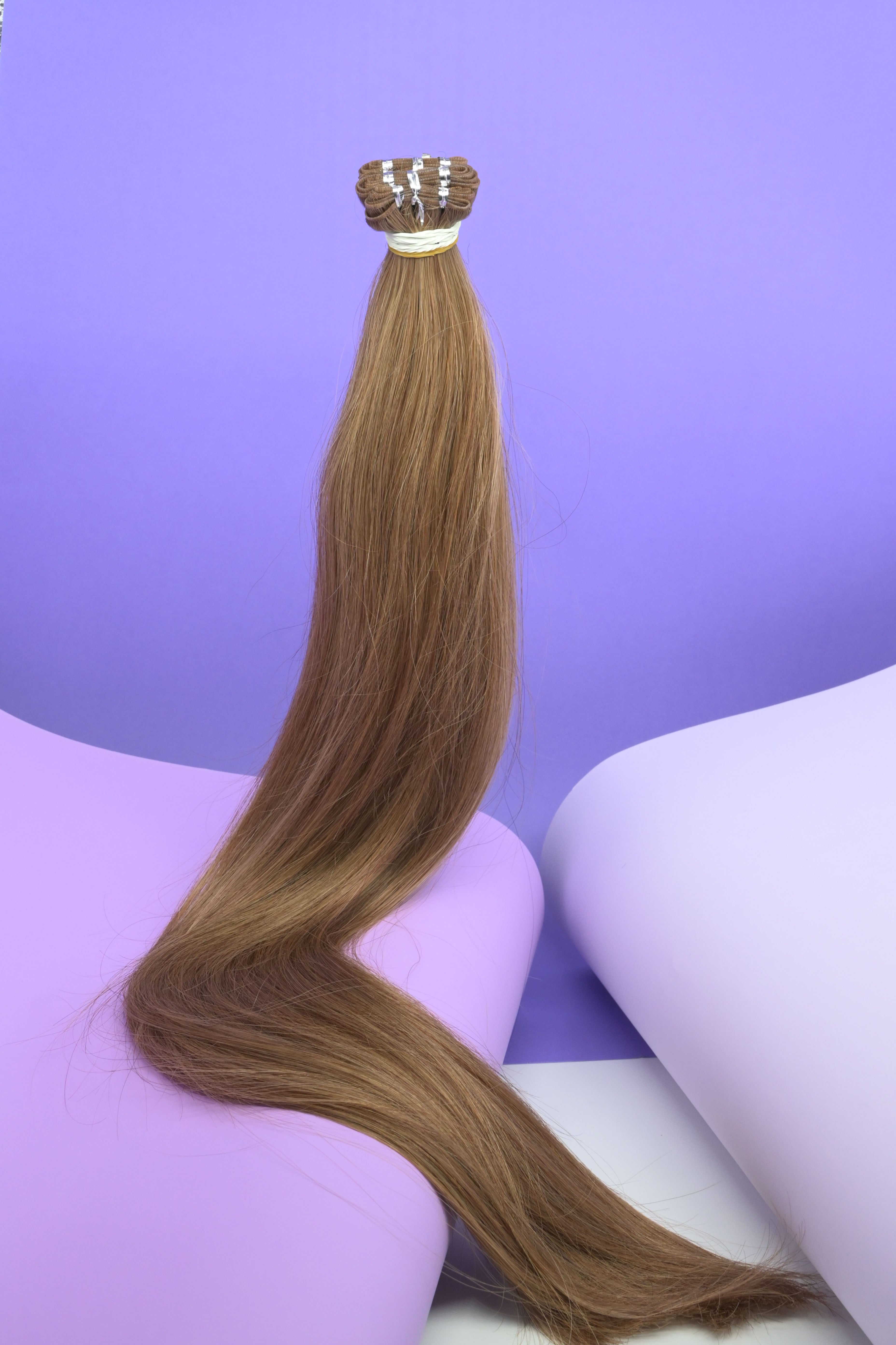 El Dikimi Örgü Kaynak - Açık Küllü Kumral | 65 cm