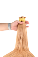 Double Drawn Hair - Caramel Brown | 65 cm