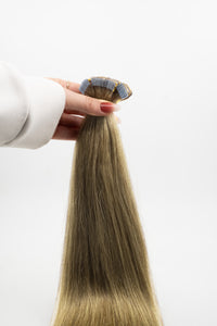 Küllü Açık Kahverengi Bant Kaynak Saç