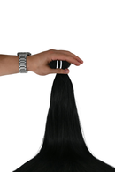 Double Drawn – Weft in Hair Extensions - Black | 65 cm Tılsım